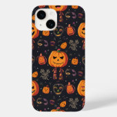 Halloween patterned iPhone hoesje (Achterkant)
