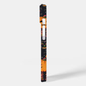 Halloween patterned iPhone hoesje (Achterkant / Links)
