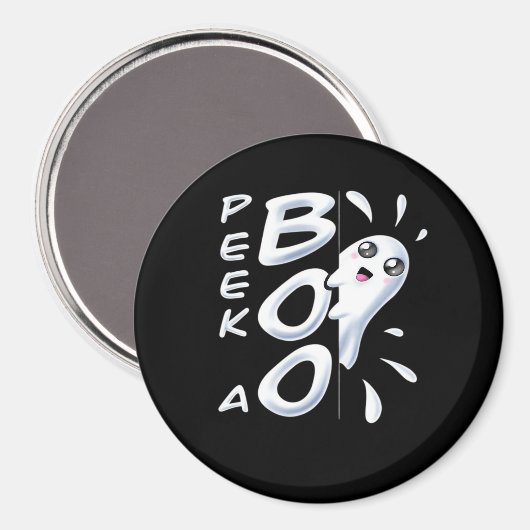 Halloween Peekabo Halloween kostuum Magneet (Voorkant / Achterkant)