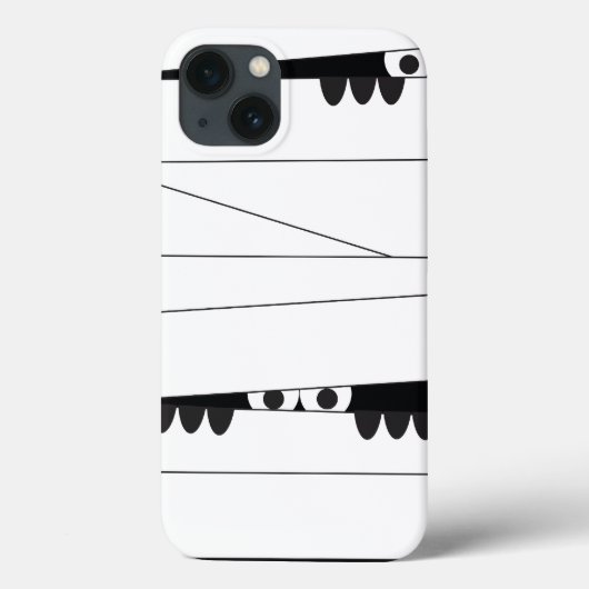 Halloween Peeking Mummy Case-Mate iPhone Case (Achterkant)