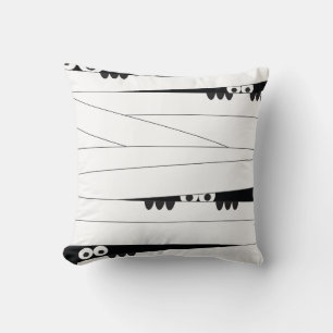 Halloween Peeking Mummy Kussen