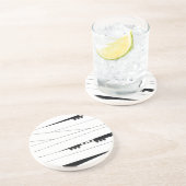 Halloween Peeking Mummy Zandsteen Onderzetter (Zijkant)