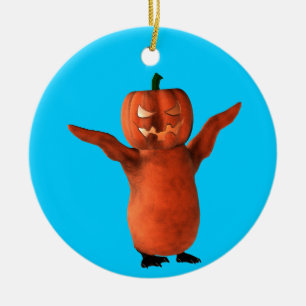 Halloween Penguin Keramisch Ornament
