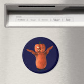 Halloween Penguin Magneet (Insitu (Vaatwasser))