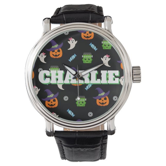 Halloween personalized watch horloge (Voorkant)