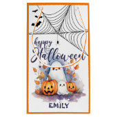 Halloween personnalisable petit sac ou de traiteme (Dos)