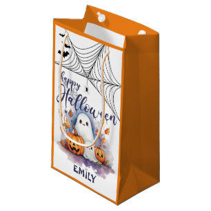 Halloween personnalisable petit sac ou de traiteme