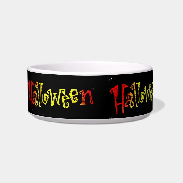 Halloween Pet Bowl Voerbakje (Links)