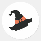 Halloween Pet Ronde Sticker (Voorkant)