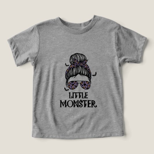 Halloween petit monstre tee - shirt (Design Recto)