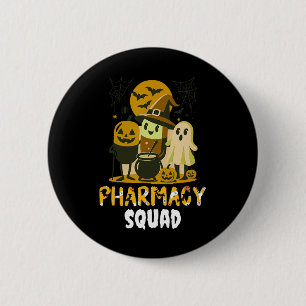 Halloween Pharmacy Squad Pillen Kostuumapotheker Ronde Button 5,7 Cm