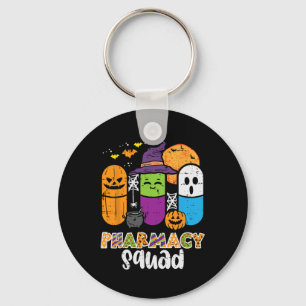 Halloween Pharmacy Squad PIls Kostuumapotheker Sleutelhanger