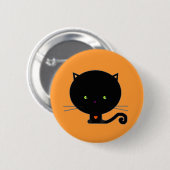 Halloween Pin Kawaii Cat Ronde Button 5,7 Cm (Voorkant /achterkant)