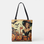  Halloween Pin-Up Draagtas (Achterkant)