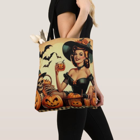  Halloween Pin-Up Draagtas (Dichtbij)