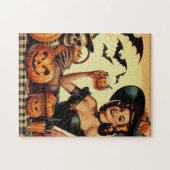  Halloween Pin-Up Legpuzzel (Horizontaal)