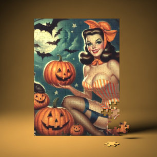 Halloween Pin Up Legpuzzel