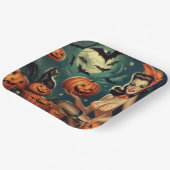  Halloween Pin Up Papieren Bordje (Gebogen)