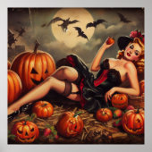  Halloween Pin Up Poster (Voorkant)