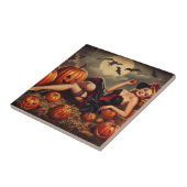 Halloween Pin Up Tegeltje (Zijkant)