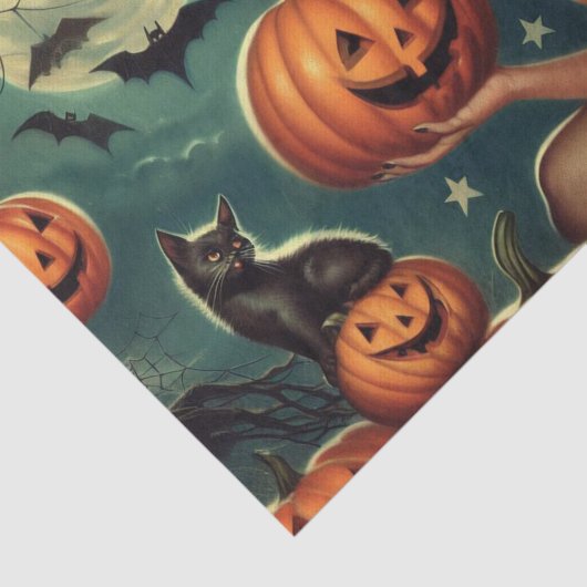 Halloween Pin Up Tissuepapier (Detail)