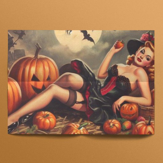  Halloween Pin Up Tissuepapier