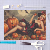 Halloween Pin Up Tissuepapier (Craft)
