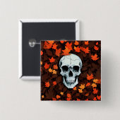 Halloween pin vierkante button 5,1 cm (Voorkant /achterkant)