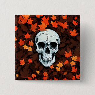 Halloween pin vierkante button 5,1 cm