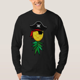 Halloween Piraat Ondersteboven Ananas Swingers Li T-shirt