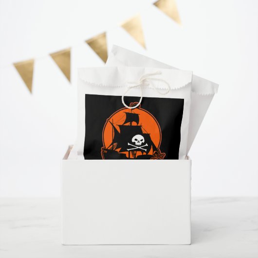 Halloween Pirate Booty Favor Bags Bedankzakje (Feest)