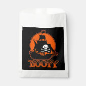 Halloween Pirate Booty Favor Bags Bedankzakje (Voorkant)