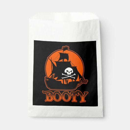 Halloween Pirate Booty Favoriser les sacs (Devant)