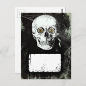 Halloween Pirate Skull Briefkaart (Voorkant / Achterkant)