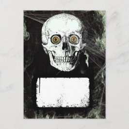 Halloween Pirate Skull Briefkaart