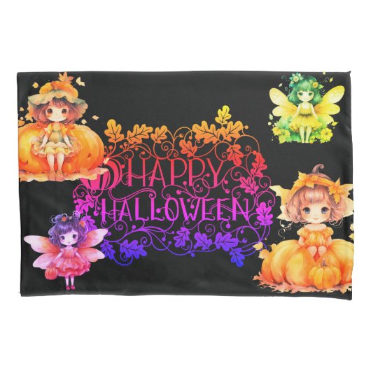 Halloween pixies Kussensloop (Voorkant)