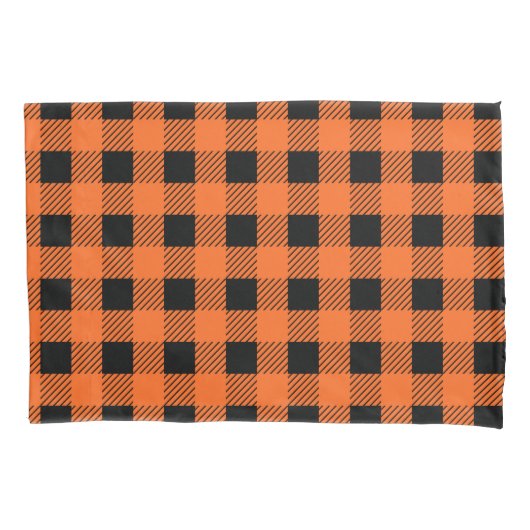 Halloween Plaid Kussen Hoesje Kussensloop (Voorkant)