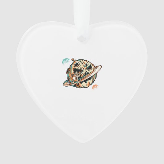 Halloween Planeet Ornament (voorkant)