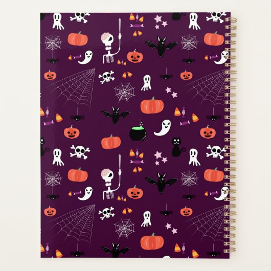 Halloween Planner (Achterkant)