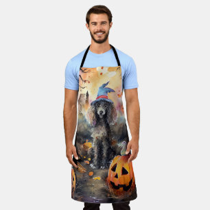 Halloween poel met pompoenen eng schort