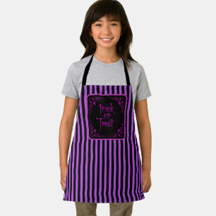 Halloween Poison Paarse Trick or treat Schort