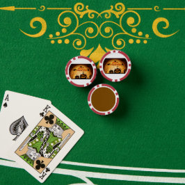 Halloween-pokerfiches Poker Chips