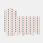 Halloween Polka Dot Pattern Favor Box Bedankdoosjes (Uitgevouwen)
