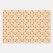 Halloween Polka Dot Pattern Inpakpapier Vel (Voorkant)