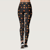 Halloween Polka Dot Pattern Leggings (Achterkant)