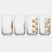 Halloween Pomeranians - Jeu de 4 Verres (Droite)