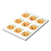 halloween pomkin emojis notitieblok (Gedraaid)