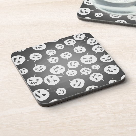 Halloween pomkins bier onderzetter (Linkerzijde)