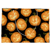 Halloween pomkins large cadeautasje (Achterkant)