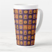 Halloween pomkins latte mok (Rechterhoek)